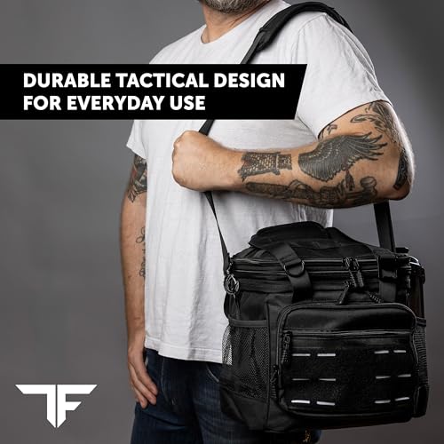 ThinkFit Tactical Lunch Box for Men - Heavy Duty Insulated Lunch Bag - Military Style Large Capacity Meal Prep Cooler Bag ...