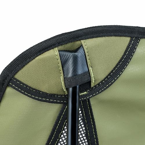 Lightweight Portable Essential Compact Camping Chair,Sturdy with X-Frame,120kg Capacity,Foldable with Carry Bag,Quick Setu...
