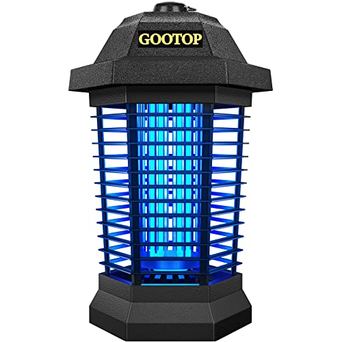 GOOTOP Bug Zapper Outdoor, Mosquito Zapper, 3 Prong Plug in Electric Fly Zapper, Mosquito Killer, Fly Traps, Flying Insect...