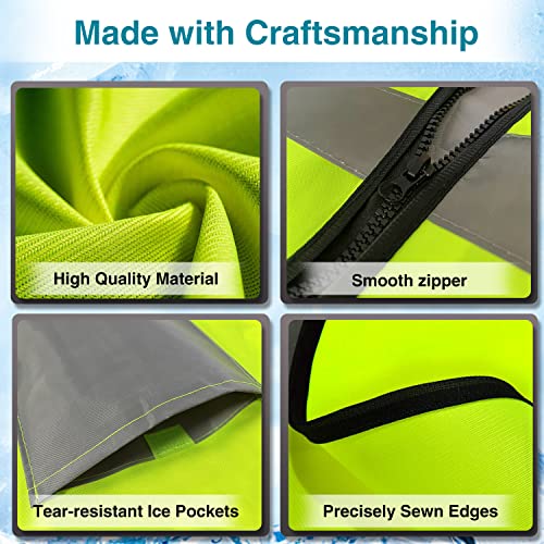 Cooling Vest with 20Pcs Ice Packs - Cool Safety Vest for Men Women Ice Cooling Vest for Hot Weather Work