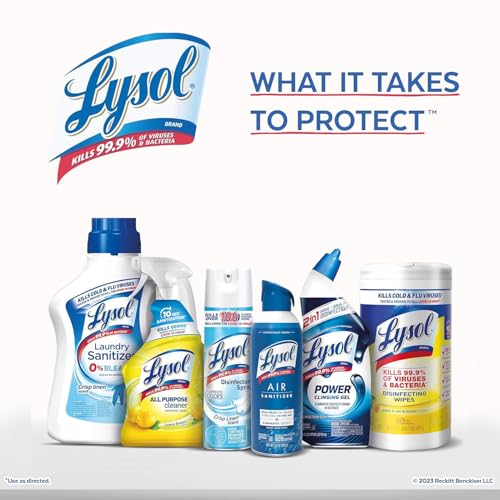 Lysol Click Gel Automatic Toilet Bowl Cleaner, Toilet Gel Stamp, Toilet Freshener, Bathroom Essentials, Refreshing Mango &...