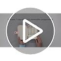 Hatori Travel Jewelry Box, PU Leather Small Jewelry Organizer for Women Girls, Portable Mini Travel Case Display Storage H...