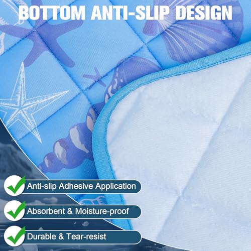 EXPAWLORER Dog Cooling Mat, Foldable Cooling Dog Bed for Summer,Pet Self Coolings Sweat Absorbing Pad for Dogs Cats,Cool S...