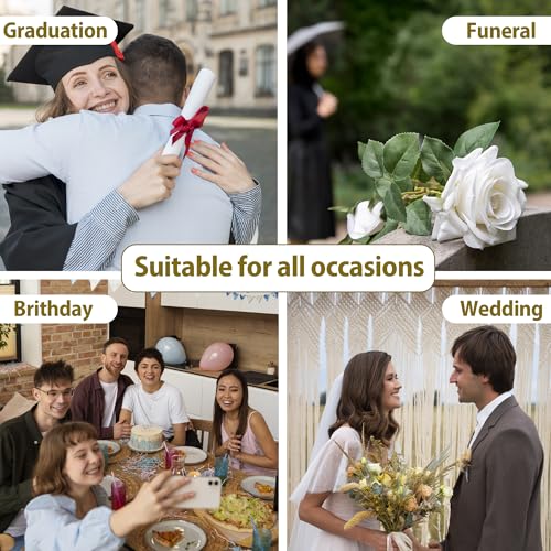 BHTPNG Share A Memory Card for Celebration Of Life - 50 Pcs Memorial Cards, Memory Box for Graduation Wedding, Funeral Kee...