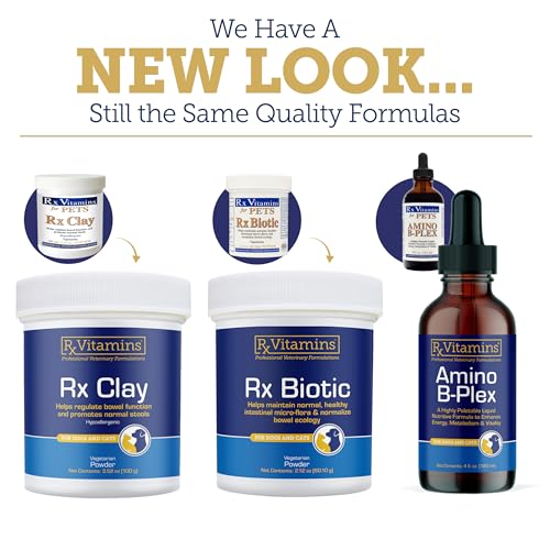 Rx Vitamins Essentials for Dogs - Daily Vitamins & Minerals - with Blue Spirulina, Kelp Powder, and Milk Thistle - Complet...