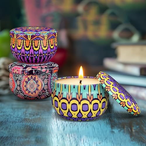 Scented Candles Gift Set,48 Pack Candles for Home Scented, 1200 Hour Long Lasting Soy Wax Aromatherapy Candle Set, Birthda...