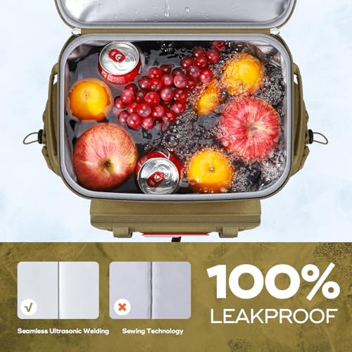 Maelstrom Backpack Cooler,Soft Lightweight Leakproof Cooler Backpack,Men Women 35/50 Can Insulated Cooler Bag,Keeps Hot/Co...