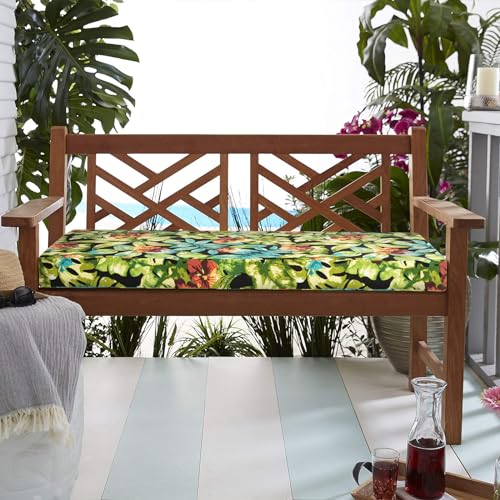 IN4 Care Patio Bench Cushion Covers for Outdoor Furniture with Ties,Water Resistant Loveseat/Settee Cushion Slipcover 42x1...