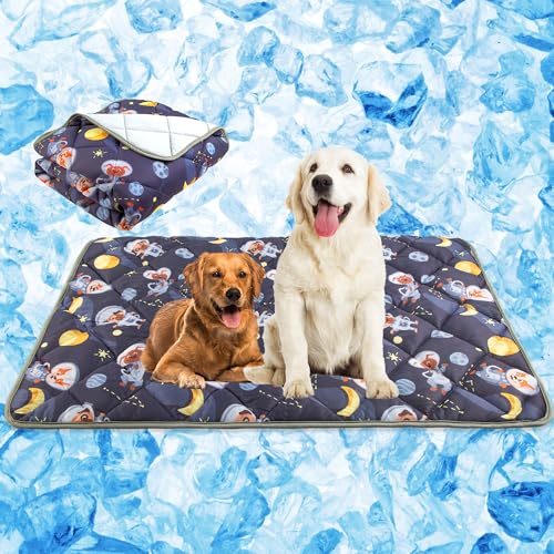 Paw Legend Dog Cooling Mat for Dogs Cat Cooling Pad for Dog Mat Blanket Summer Cool Tech Fabric Washable Sleeping Pad on K...