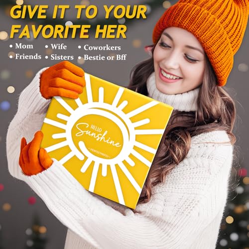 Birthday Gifts for Women Self Care Get Well Gifts Baskets Spa Care Package, Inspirational Sunflower Thinking of You Thank ...
