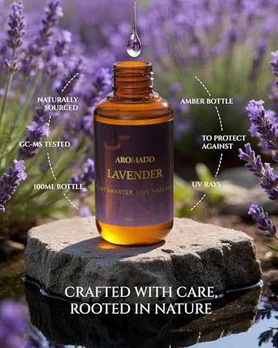 Aromadd Aromadd Lavender Diffuser Oil Inspired by Luxury Hotel Scent, Essential Oils for Waterless Diffuser, Pure Soothing...