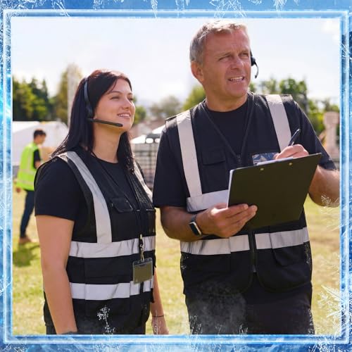 Chicingyou Cooling Vest with 8 Ice Packs, Summer Reflective Safety Vest for Adult, Hot Weather, Sports, Outdoor Activities