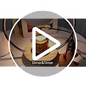 PDGROW Candle Warmer Lamp with Timer & Dimmer, Electric Candle Warmer Light for Jar Candles Burner, Dimmable Wax Melts War...