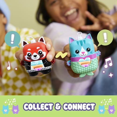 Nano-MALS Pawtricia The Blue Kitty, Electronic Pet Cat, 70+ Responses, Easter Basket Stuffers, Interactive Fidget Toys for...