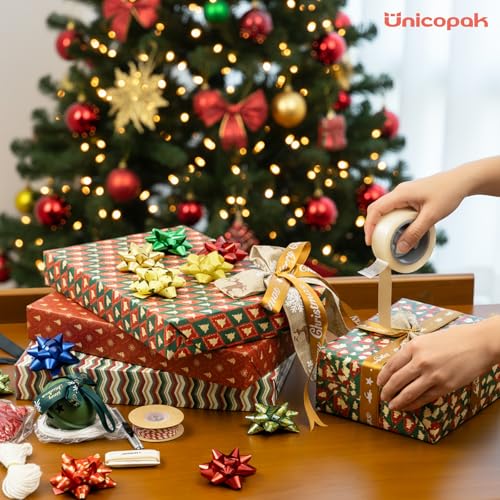 UnicoPak 6 Pack 9x6x4 Gift Boxes White Gift Boxes with Lids for Presents White Boxes Bulk for Gifts Birthday Wedding Bride...