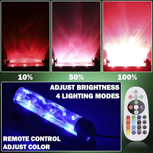 10.7inch Ocean Wave&Aurora Projector Light, Birthday Gifts for Women Teen Boys Girls Valentines Day Dynamic 15W Northern L...