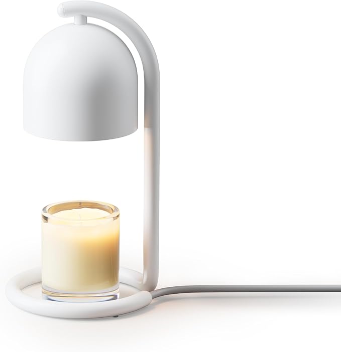 SwitchBot Smart Candle Warmer Lamp with Timer & Voice Control — Dimmable Flameless Candle Wax Melter, Matter-Enabled for A...