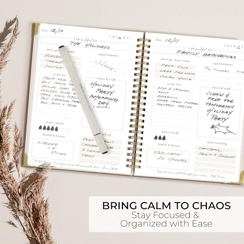 Beautiful To Do List Notebook - Aesthetic Daily Planner to Easily Organize Your Tasks And Boost Productivity - Stylish Und...