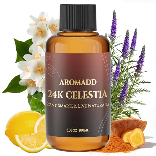 AROMADD AROMADD 24K Celestia Diffuser Oil Inspired by Luxury Hotel Scent 3.38 Fl Oz (100ml), Aroma Diffuser & Hotel Fragra...