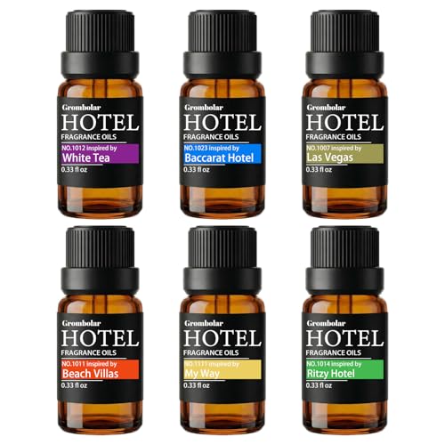 Essential Oils Set-Hotel Collection Diffuser Oil Gift Set,Premium Essential Oil for Diffusers, Home Care, Fragrance, Humid...