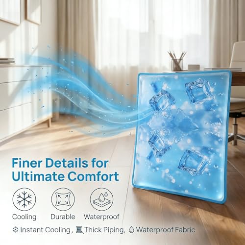 Boonmax Dog Cooling Mat, Universal Pet Cooling Pad, Double-Sided Durable Water-Resistant, Portable and Easy to Clean, Suit...