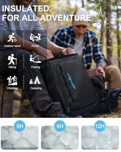 Capolo Cooler Backpack Insulated Waterproof for Women Men,36/45 Cans Lunch Backpack Coolers Leak Proof Soft Cooler Bag Ice...