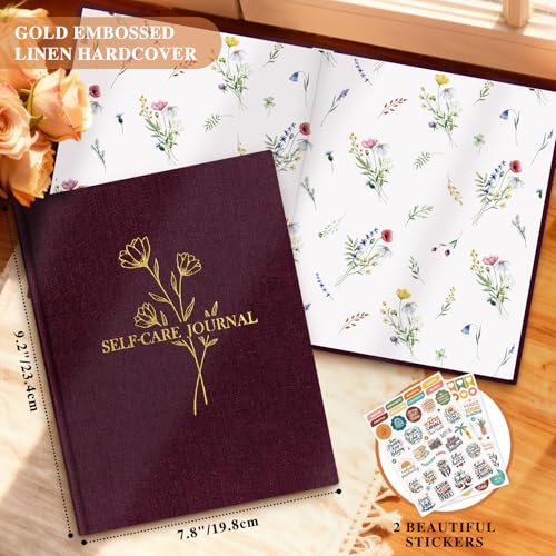Lanpn Self Care Journal for Women, Self Love Guided Journals with Prompts, Daily Reflection Wellness & Gratitude Planner, ...
