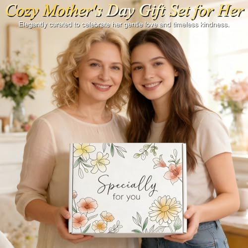 Self Care Get Well Soon Gifts Basket for Women, Mothers Day Birthday Gifts for Women Spa Care Package, Thinking of You Ins...