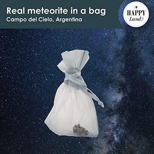 happylandgifts® Shooting Star for him and her with Personalized Certificate | Iron Meteorite for Space and NASA Enthusiast...