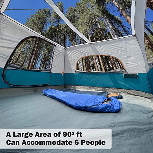 UNP Camping Canopy Tent - Inner Tent for 10' x 10' Pop Up Canopy, Simple Installation, Fully Vented Roof, Enclosed Canopy ...