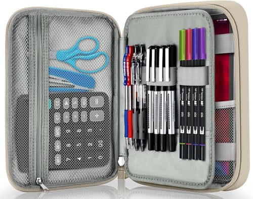 Zannaki Big Capacity Storage Pouch Marker Pen Pencil Case Simple Stationery Bag Box Art Tool & Sketch Storage Boxes for Bu...