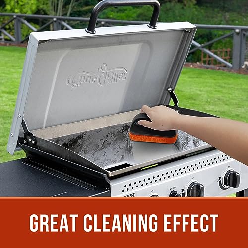 6-Piece Griddle Cleaning Kit for Blackstone, Flat Top Grill Cleaning Kit Non-Scratch Scouring Pads for Kitchen - 5 Scrubbe...