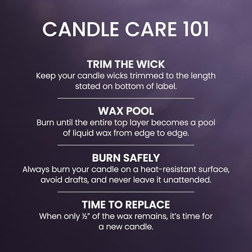 Yankee Candle Mid Summer's Night, Scented Candle, 22oz Large Jar with up to 150 Hour Burn, Giftable