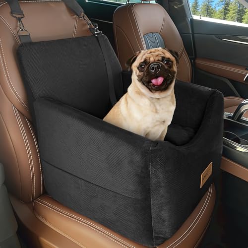 JOEJOY Dog Car Seats for Small Medium Dogs Under 35lbs, Dog Booster Seat with Detachable Washable Cover and Cushion, Memor...