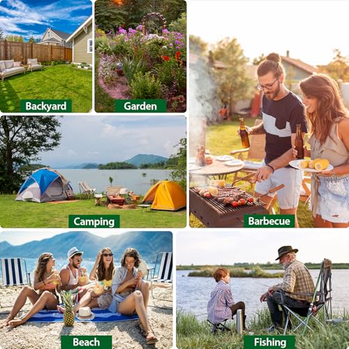 KICKOUTOR® Mosquito Repellent Outdoor Patio 120 PCS Citronella Oil Mosquito Incense Sticks Natural Organic Mosquito Barrie...