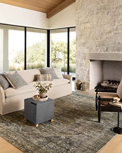 Loloi Amber Lewis Morgan Collection MOG-05 Spice/Lagoon 2'-3" x 11'-6" 38" Thick Runner Rug feat. CloudPile, Neutral, Room...