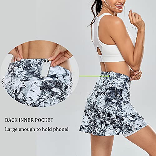 Women's Active Athletic Skirt Sports Golf Tennis Running Pockets Skort
