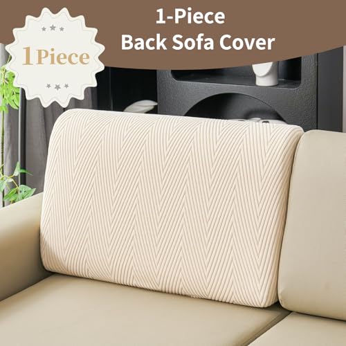 Eertop Couch Cushion Covers for Sectional Sofa, Wear Resistant Stretch Sofa Slipcovers for Sofa Universal Cushion Protecto...