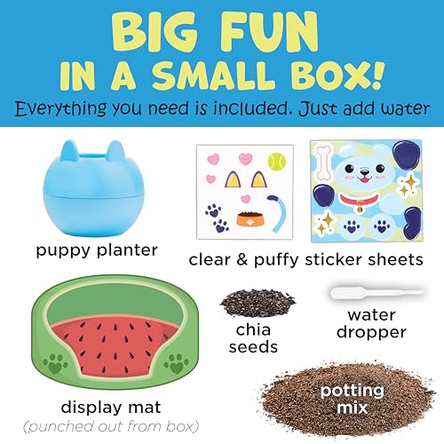 Creativity for Kids Plant-A-Pet: Puppy Toys for Girls - Mini Gifts for Girls, Arts and Crafts for Kids, DIY Activity Set &...