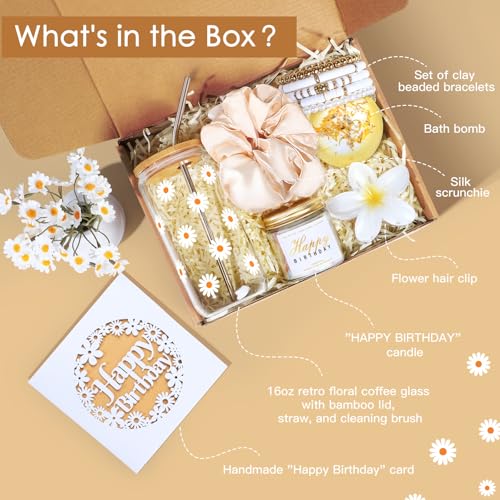 Birthday Gifts for Women, Teen Girl Gifts, Birthday Gifts for Her, Happy Bday Gift Box for Girl, Women, Sister, Daughter, ...