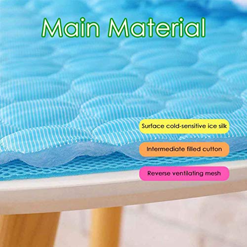 Jaaytct Cooling Mat for Dogs & Cats, Q-Max>0.4 Washable Cooling Pad for Small, Medium, Large & XL Pets, Portable Non-Slip ...