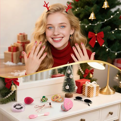 Beauty Advent Calendar Gifts for Women, Relaxing Spa Gift Baskets, Holiday Self Care Gifts for women Mom Girlfriend Sister...