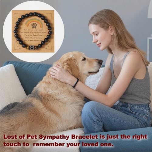 QMoveltyF Pet Urns for Dog or Cat Ashes Sets Pet Cremation Urns Medium Wooden Keepsake Memory Box with Photo Frame with Bl...