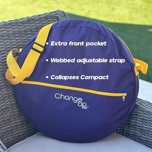 Change Up Kids Pop-Up Changing Tent 55 inch – Royal Purple Portable Privacy Pod for Kids | Lightweight, Easy-Fold Changing...