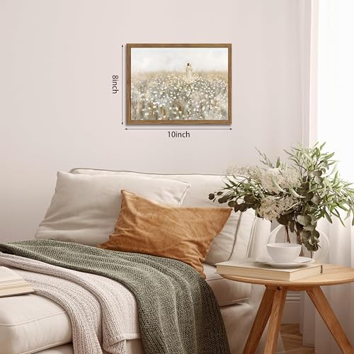 Framed Jesus and Lamb Wall Art, Carry You Home Lost sheep Canvas Print, Jesus Leaves the 99 Wall Decor, Christian Religiou...