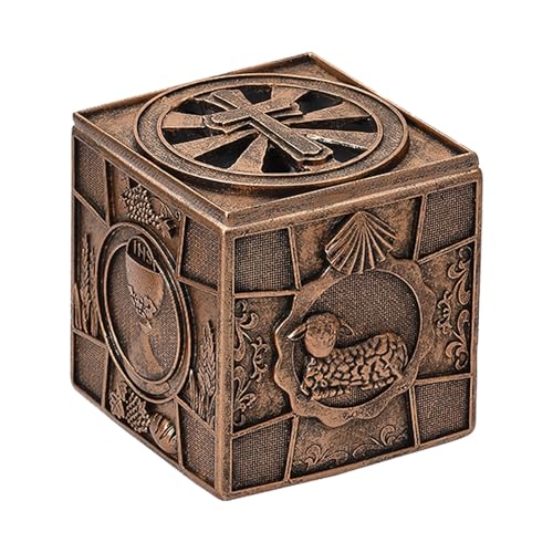 Confirmation Collection Keepsake Box, Ideas Confirmation Gifts for Teenage Boys Girls, Religious First Holy Communion Gif...
