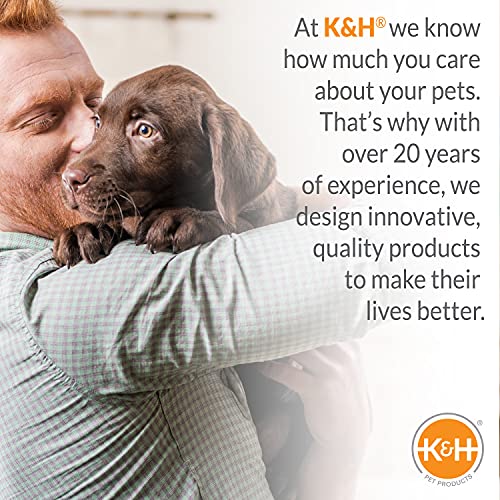 K&H Pet Products Cool Bed III Dog Cooling Mat, Indoor Outdoor Cooling Beds for Medium Dogs, Chilling Pet Pad for in Home, ...