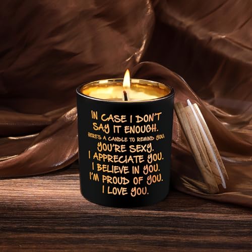 BFJLIFE Candles Gifts for Him Men Romantic Unique Fathers Day Christmas Anniversary Birthday Gifts for Husband Boyfriend H...