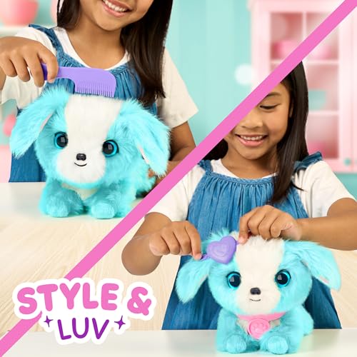 SCRUFFALUVS Blue Surprise Pet, Mystery Plush Toys, Stuffed Animals, Wash to Reveal 1 of 3 Rescue Surprise Toy Pets: Puppy,...
