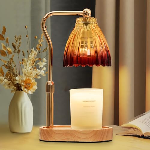 Candle Warmer Lamp with Timer Dimmable, Lamp Candle Warmer for Jar Candles，Birthday Gifts for Women Mom, House Warming Gif...